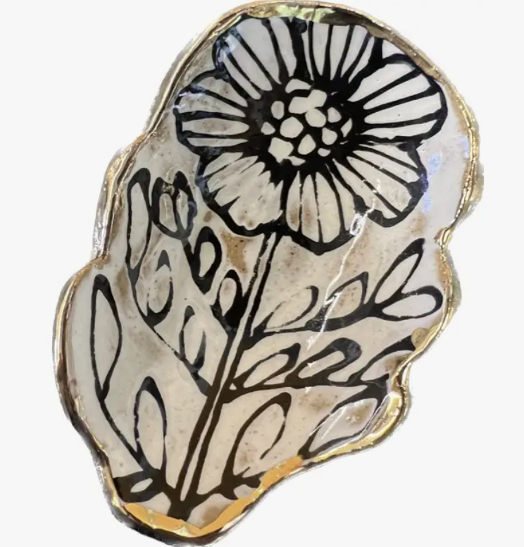 Floral Jewelry Dish (4