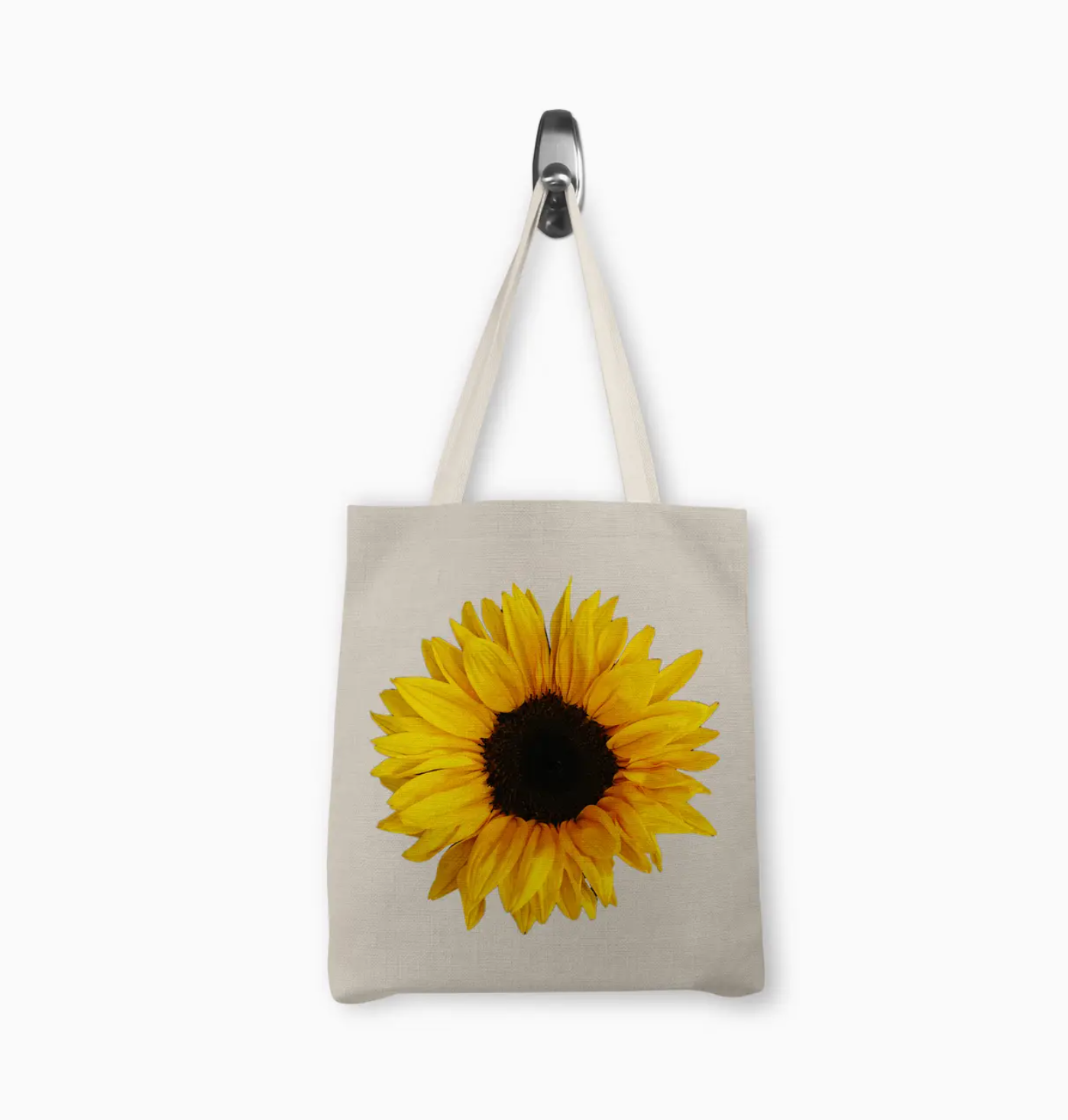 Sunflower Linen Tote